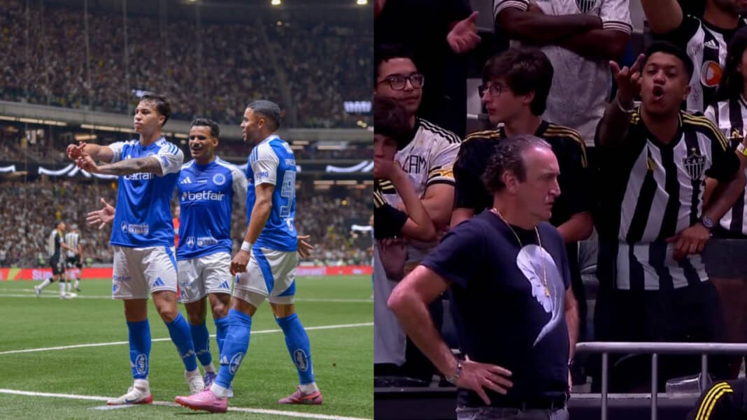 Galo perde para o Cruzeiro em casa, e torcedores de João Pinheiro brincam: 'Cadê todo mundo?