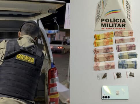 Intenso 'entra e sai' em casa utilizada para o tráfico leva à prisão de suspeito em João Pinheiro