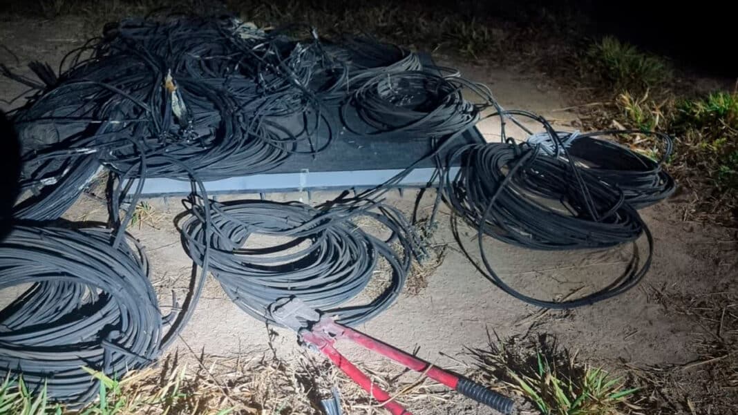Quadrilha é presa em flagrante ao furtar usina fotovoltaica e causar prejuízo de R$ 214 mil em Lagoa Grande