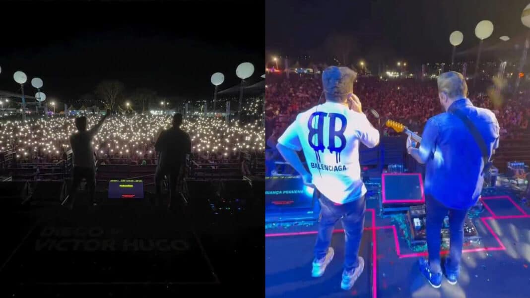 Inesquecível! Diego & Victor Hugo agitam multidão de quase 10 mil pessoas na Festa dos 114 anos de João Pinheiro