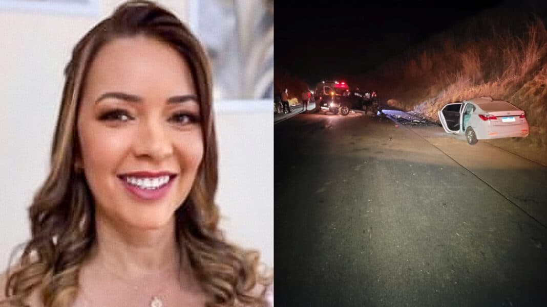 TRAGÉDIA NA MGC-354: mulher morre em grave acidente e casal de João Pinheiro fica ferido, em PO