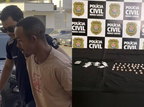 Casa caiu: Polícia Civil fecha ponto de venda de drogas e prende homem de 36 anos no Itaipu em João Pinheiro