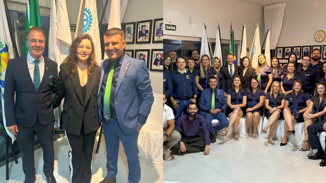 Governador do Rotary visita João Pinheiro e elogia força dos projetos sociais na cidade