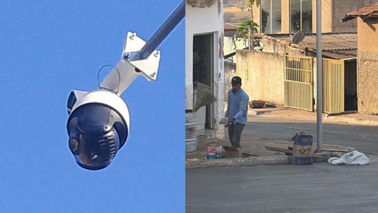 Traficante quebra câmera do olho vivo recém-instalada no Água Limpa, em João Pinheiro