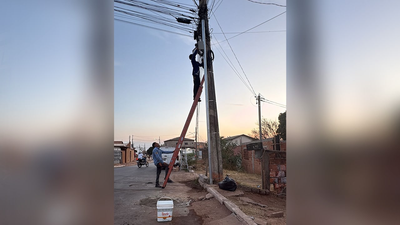 Traficante quebra câmera do olho vivo recém-instalada no Água Limpa, em João Pinheiro