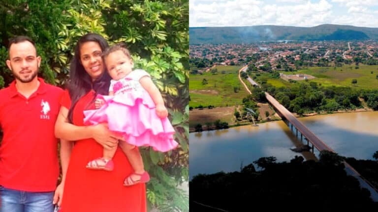 Tragédia em Brasilândia de Minas: Pai, mãe e filha de 5 anos desaparecem no Rio Paracatu