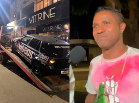 Fim da linha para o 'Gol do Xv1de0s':carro é apreendido e guinchado por propaganda imprópria em Paracatu