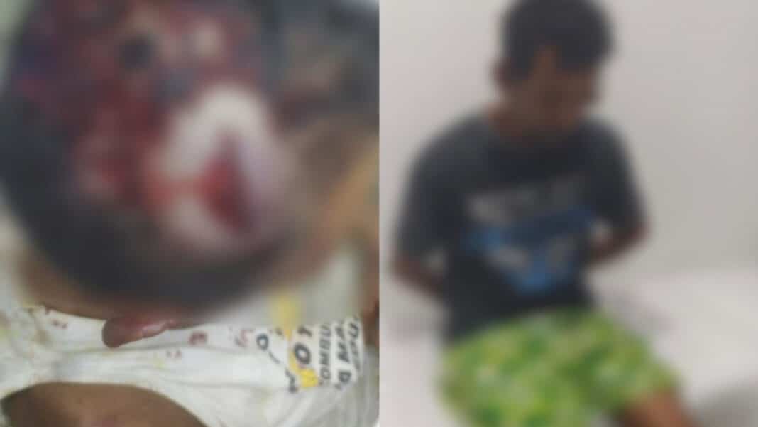Bebedeira entre irmãos acaba em agressão com penela de pressão e prisão de foragido por estupro em Brasilândia