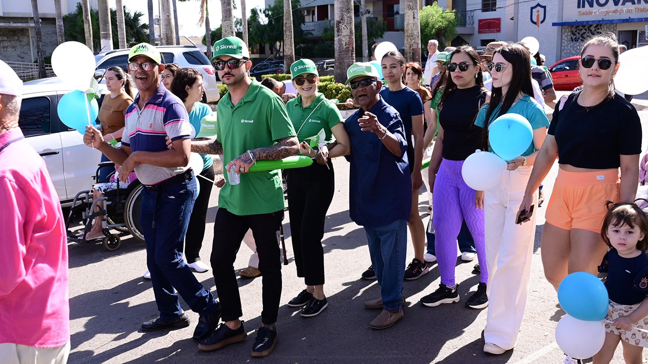 Caminhada do Abrigo Sant'Ana em João Pinheiro une alegria, emoção e apelo por mais atenção à causa da pessoa idosa