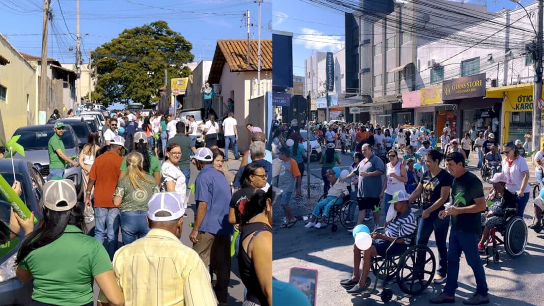 Caminhada do Abrigo Sant'Ana em João Pinheiro une alegria, emoção e apelo por mais atenção à causa da pessoa idosa
