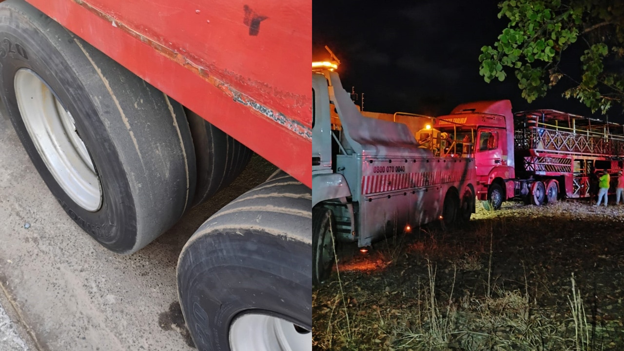 'Carreta da Alegria' superlotada e irregular é guinchada durante evento infantil em Luizlândia do Oeste (JK)