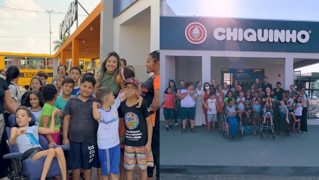 Doçura e inclusão: Chiquinho Sorvetes faz pré-lançamento especial para alunos da APAE em João Pinheiro