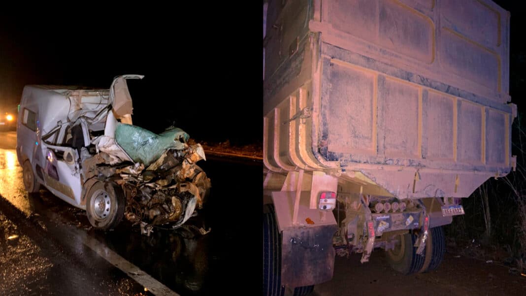 Tragédia em Unaí: três pessoas morrem após ambulância da Prefeitura bater em caminhão na BR-251