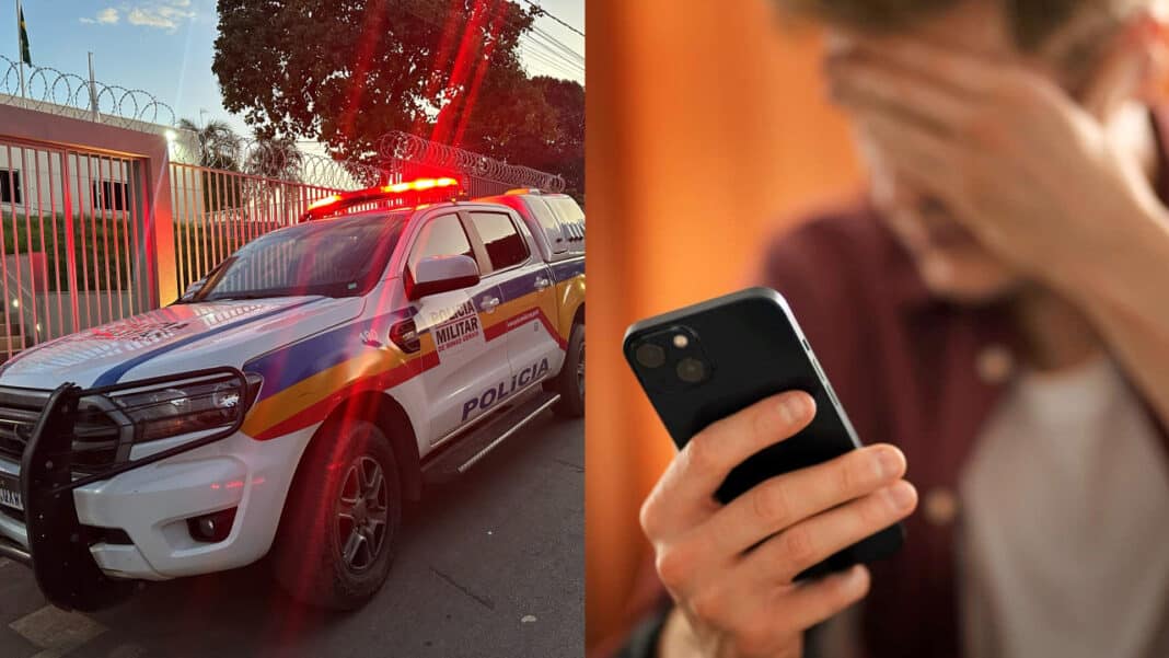 Jovem recusa entregar o celular para namorado ver e acaba apanhando em João Pinheiro