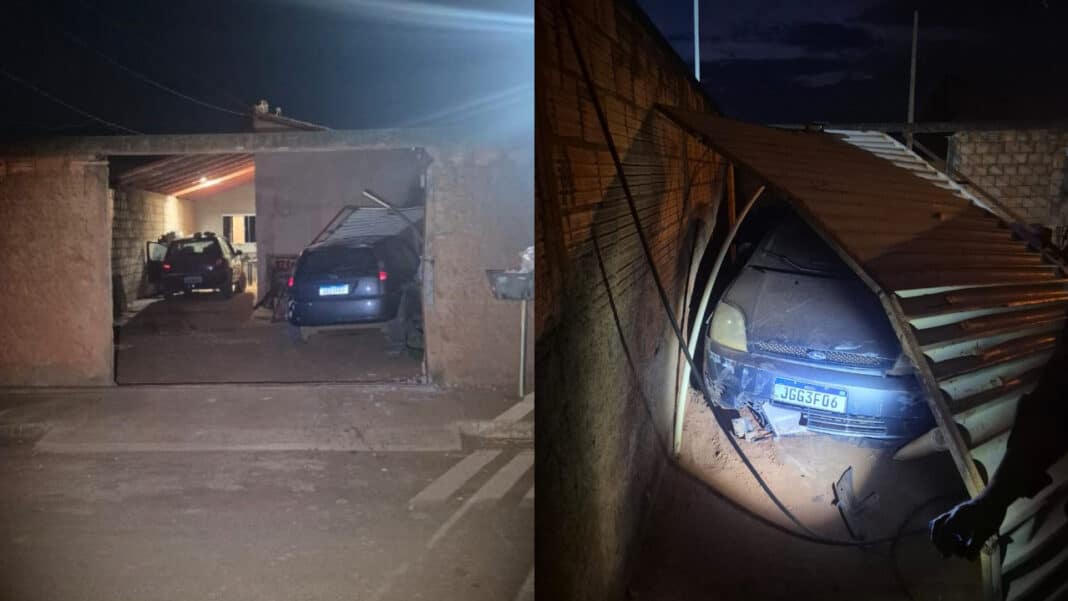 A saideira foi na delegacia: aniversariante bebe demais e é preso após acidente em Brasilândia de Minas