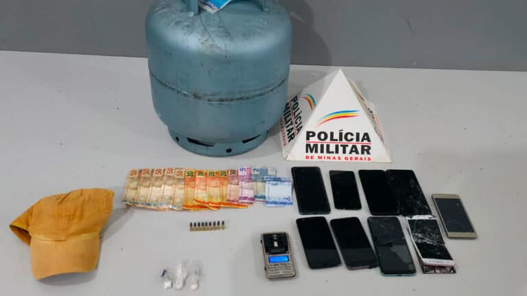 Ladrão furta botijão e celular de criança em creche e troca objetos por crack em Brasilândia de Minas