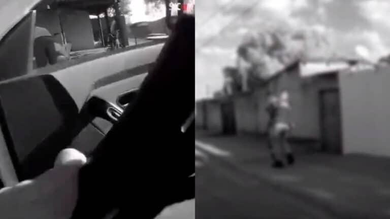 Veja o momento da prisão: foragido por roubo é preso em Brasilândia após violar prisão domiciliar com tornozeleira