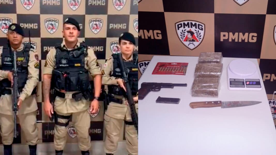 Briga de mãe e filha expõe 'depósito' de drogas e arma em João Pinheiro; as duas foram presas
