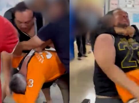 Pai invade escola, espanca professor após filha ser repreendida por usar celular na sala de aula