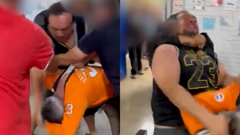 Pai invade escola, espanca professor após filha ser repreendida por usar celular na sala de aula
