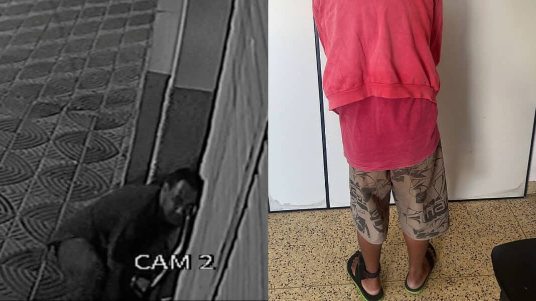 Ladrão arromba lanchonete, furta balas e chicletes e acaba preso dormindo em casa, em João Pinheiro