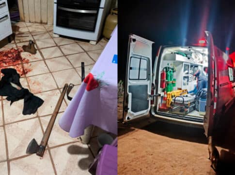 Homem vai até a fazenda para matar inimigo mas acaba ferido pelo próprio machado em João Pinheiro