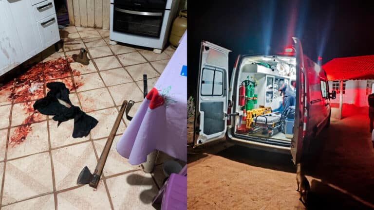 Homem vai até a fazenda para matar inimigo mas acaba ferido pelo próprio machado em João Pinheiro