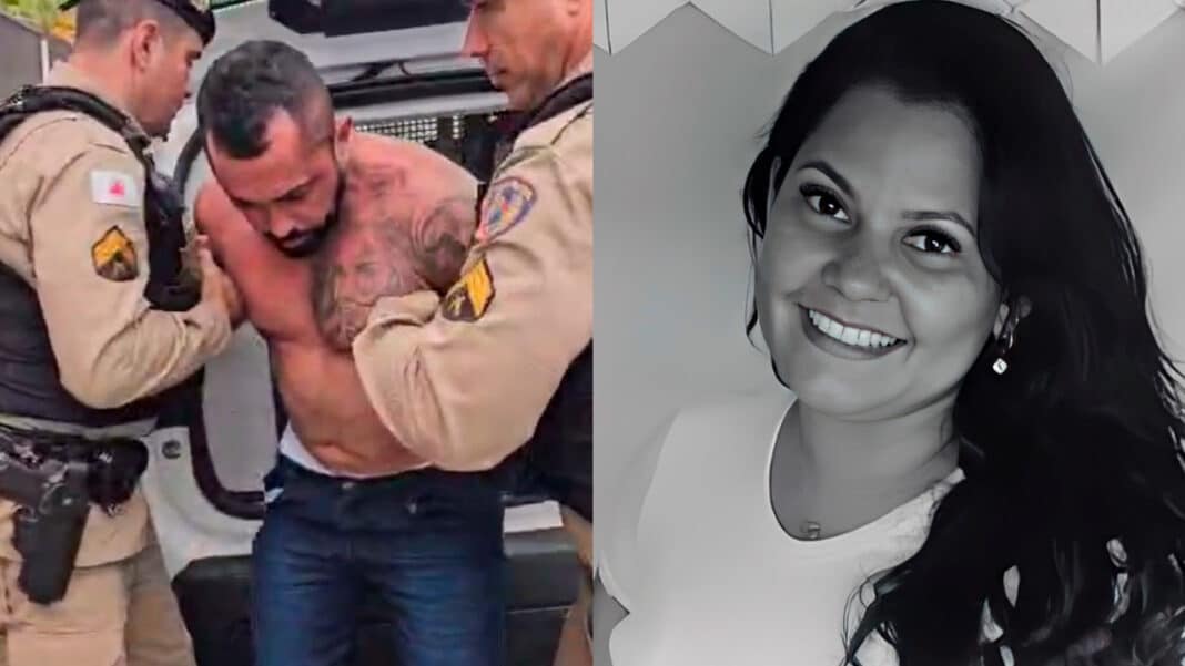 Homem abraça e beija ex antes de matá-la com 10 facadas na frente da filha e dos amigos em Minas Gerais