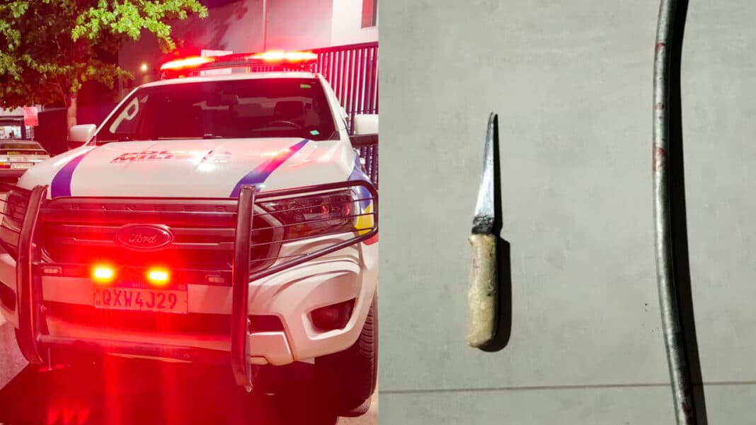 Após ter esmola negada, morador de rua xingou e esfaqueou caminhoneiro no centro de João Pinheiro