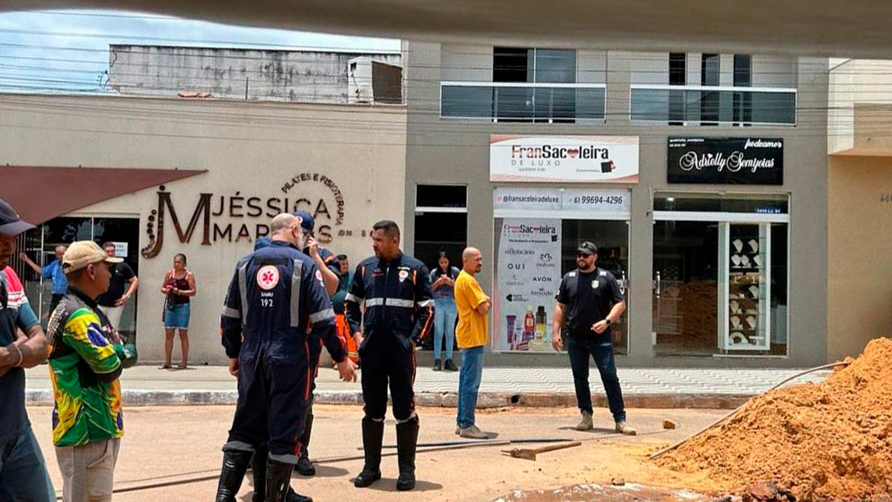 Tragédia: trabalhador morre soterrado em obra de manutenção de esgoto da prefeitura de Arinos