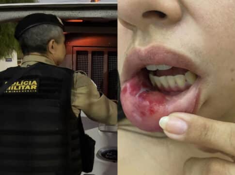 Louco de ciúmes, homem tenta sequestrar a ex, dá 'garrafada' em mulher e agride empresário em bar de João Pinheiro