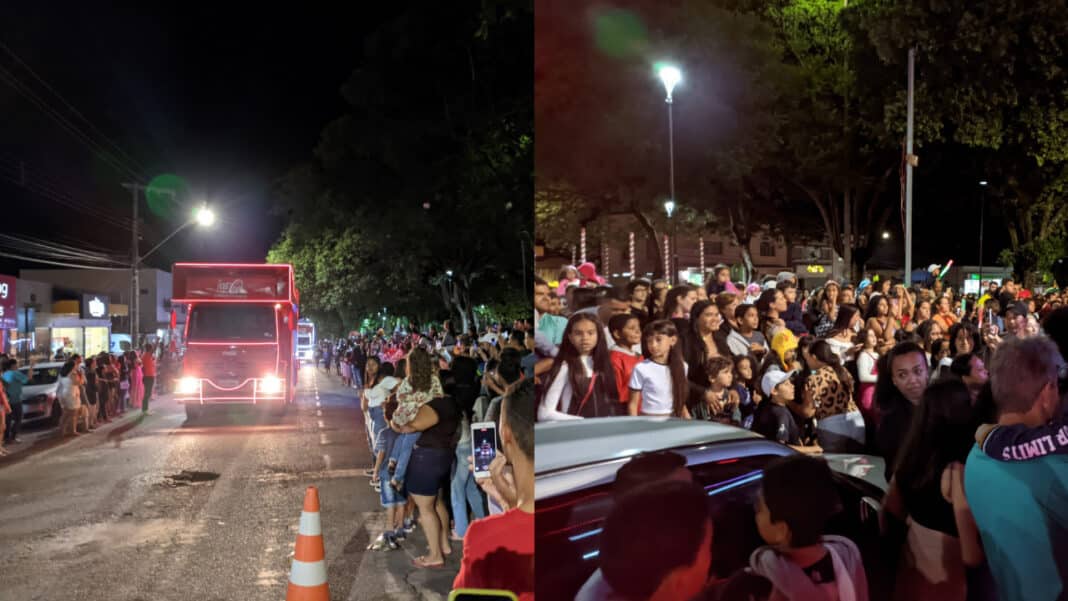 Caravana iluminada da Coca-Cola chega a João Pinheiro nesta sexta (27); veja o trajeto completo