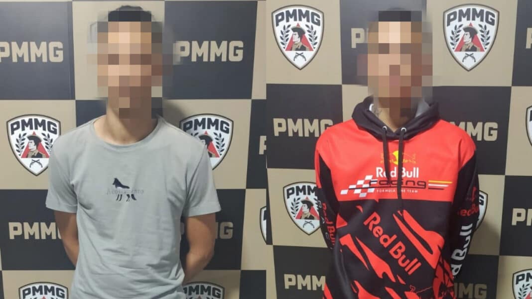 Tentativa de homicídio termina com homem baleado na bunda e dois traficantes presos em João Pinheiro