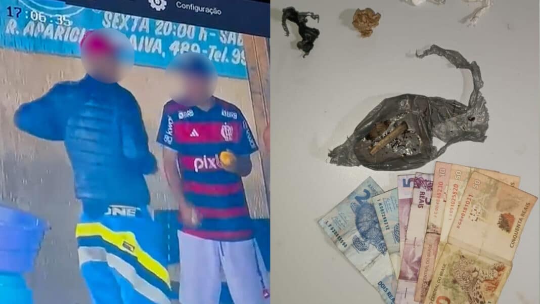 Câmeras do Olho Vivo flagram tráfico na Rodoviária e PM prende quatro pessoas em João Pinheiro