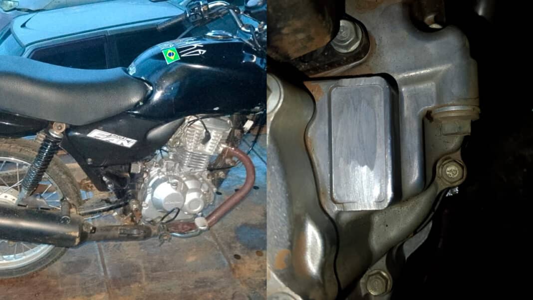 Sem carteira e com moto