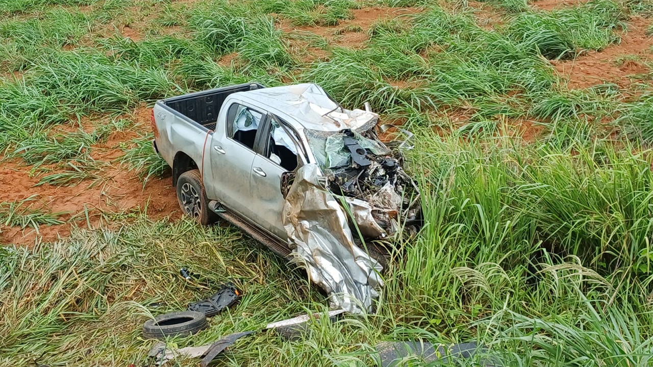 Batida frontal violenta na BR-365 entre caminhonete e caminhão deixa motorista morto em Varjão de Minas