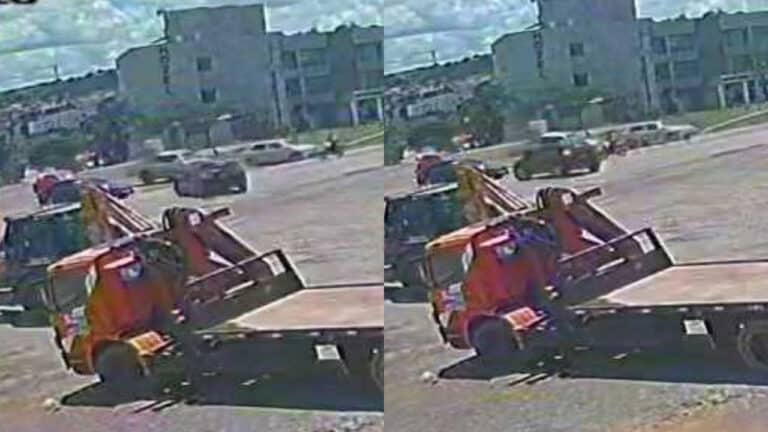 Motorista usa acesso irregular da BR-040 e causa mais um acidente com moto em João Pinheiro