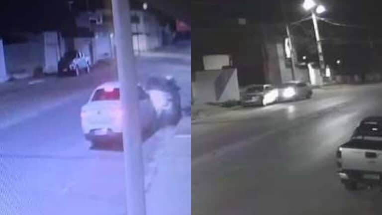 "Barbeiragem": motorista bate em carro estacionado na larga Avenida Dona Zica e foge em João Pinheiro