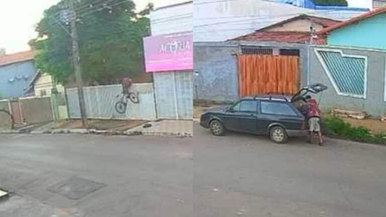 Ladrão furta carro, usa veículo para furtar bicicleta e troca tudo por crack em João Pinheiro
