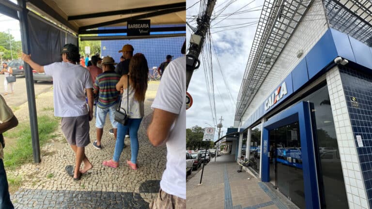 Espera de mais de 3 horas para atendimento na Caixa revolta consumidores em João Pinheiro
