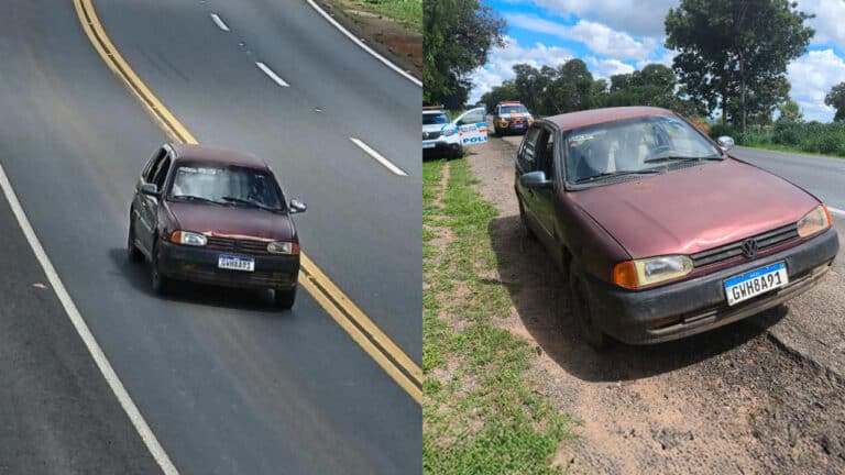 Polícia prende quatro e recupera carro furtado em Lagoa Grande após alerta do sistema Hélios em João Pinheiro