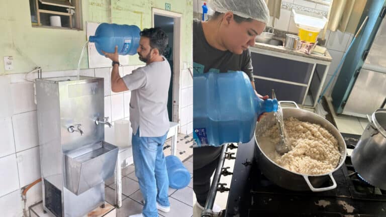 Falta de água da Copasa atinge Abrigo Santa’Ana e deixa idosos sem água para beber em João Pinheiro