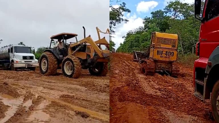 Caos na estrada de Canabrava gera revolta de moradores e produtores; Secretário de Obras detalha plano de ação