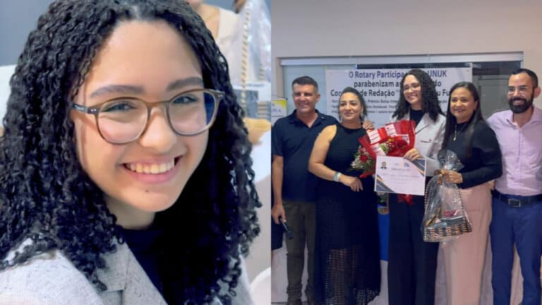 Estudante de João Pinheiro ganha faculdade de graça após vencer concurso de redação do Rotary