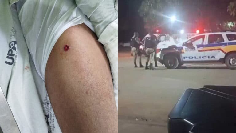 Briga por aluguel termina com homem baleado e espancado a pauladas em João Pinheiro