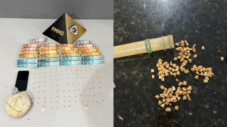 A casa caiu! Polícia fecha ponto de tráfico e prende homem com mais de 100 pedras de crack em Brasilândia