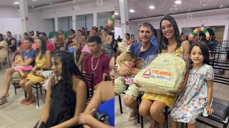 Carinho e cuidado! Gestantes de João Pinheiro recebem kits de enxoval e incentivo ao pré-natal