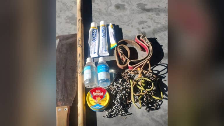 Idoso suspeito de zoofilia agride e ameaça de morte policial que achou kit do crime em carro em João Pinheiro