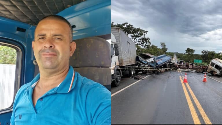 PRF detalha acidente que tirou a vida de pinheirense na BR-040; caminhão bateu de frente com o pipa