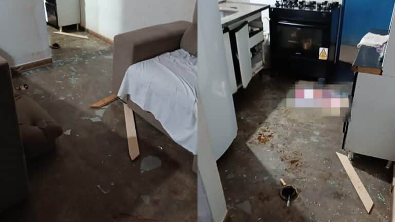 Domingo de Páscoa termina em violência: homem agride esposa com quadro de vidro na cabeça em João Pinheiro